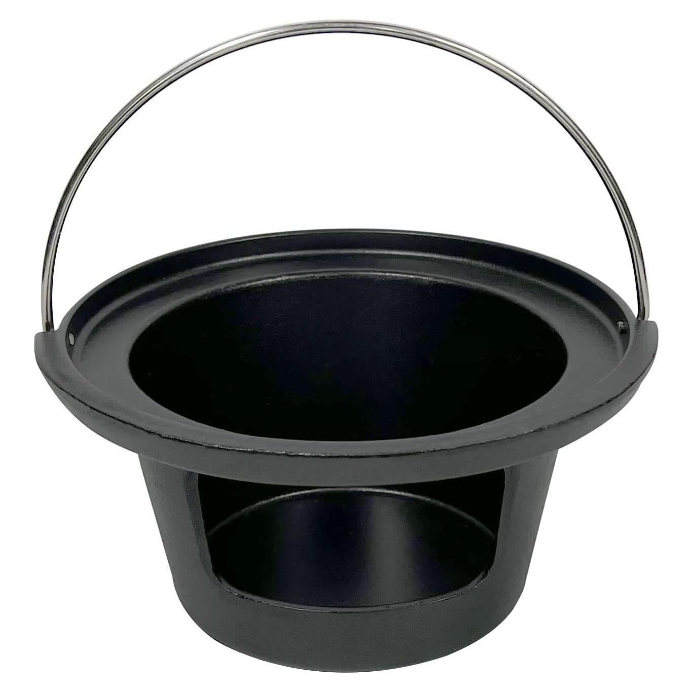 Cubo de Ceniza Hierro Fundido KAMaster para Big Green Egg Mediano