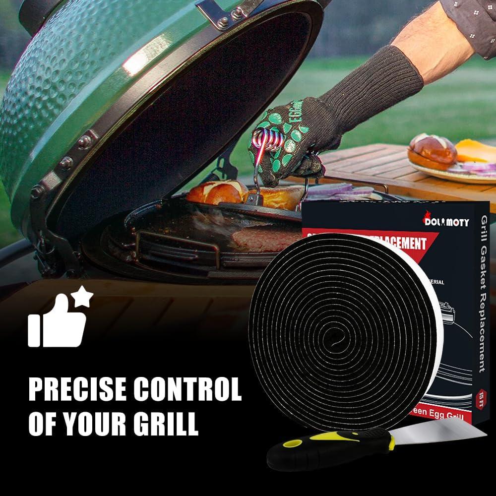 Junta de Reemplazo Big Green Egg Grande/XL 15 pies Autoadhesiva