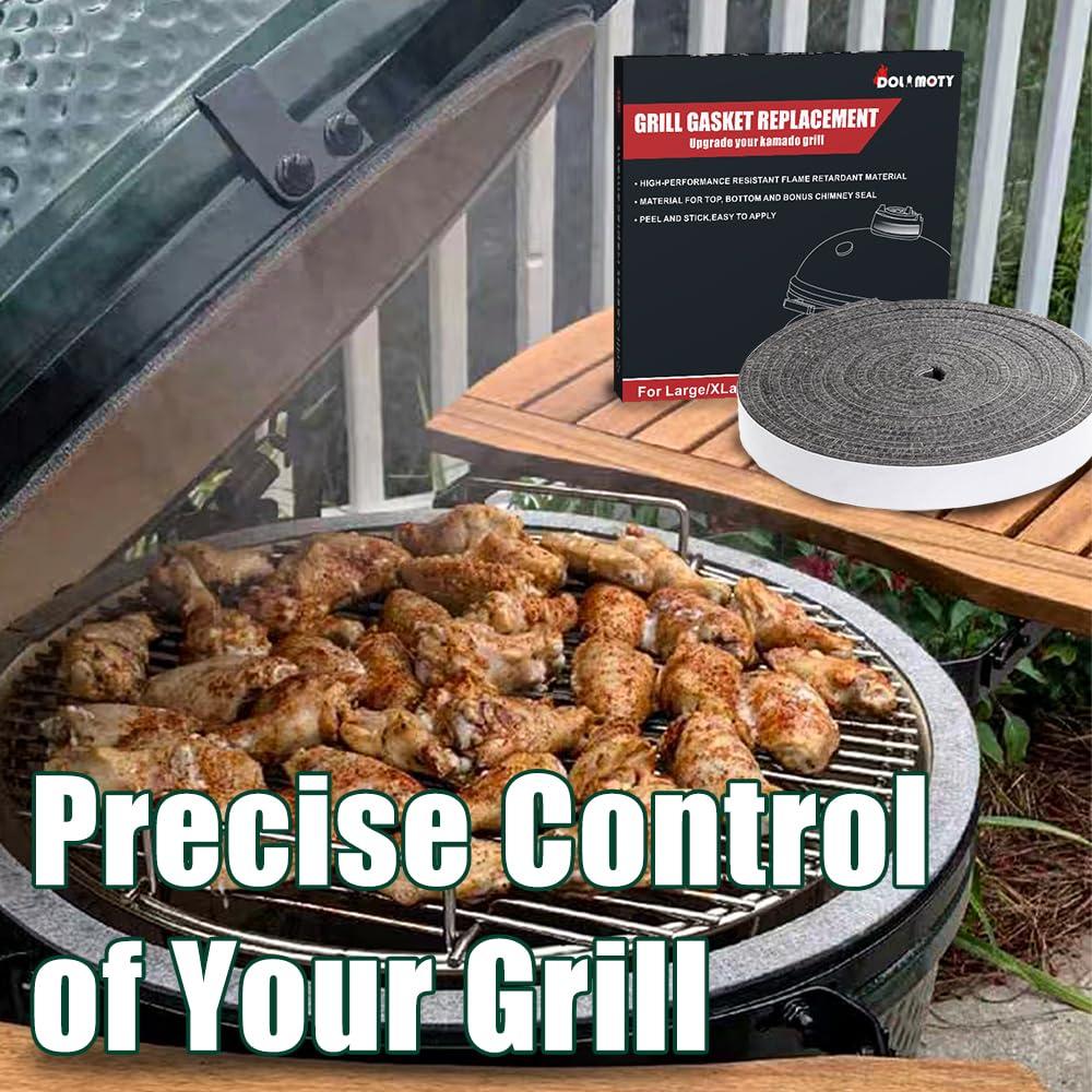 Junta de Alta Temperatura DOLAMOTY para Big Green Egg 4.57m