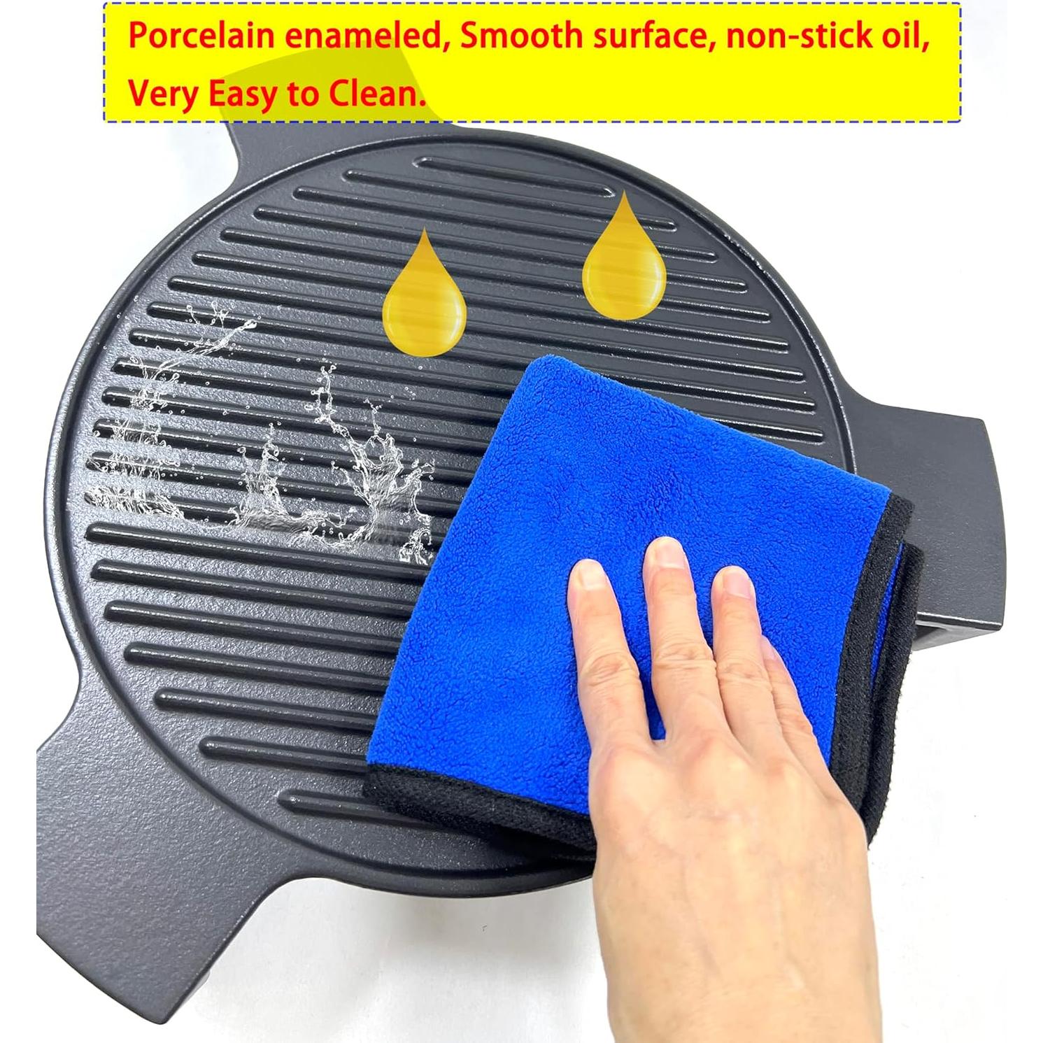 Colador de Hierro Fundido Direct Store 18" para Parrilla Kamado