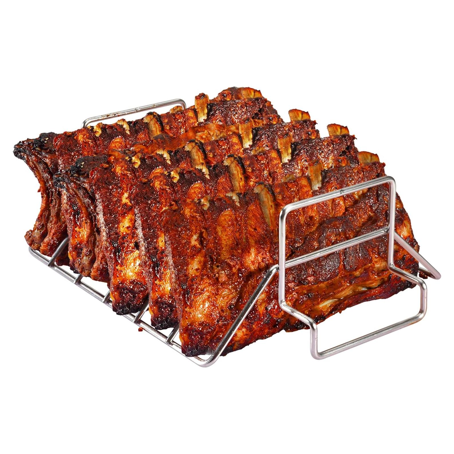 Soporte para Costillas y Asados BONPAZ BKa-LPJ01 Acero Inoxidable