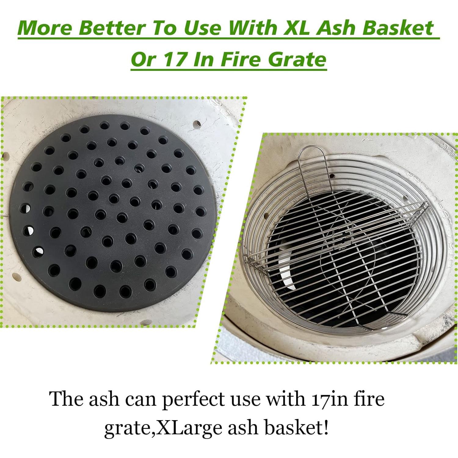 Cubo de Ceniza KAMaster XL con Mango Plegable - Acero al Carbono