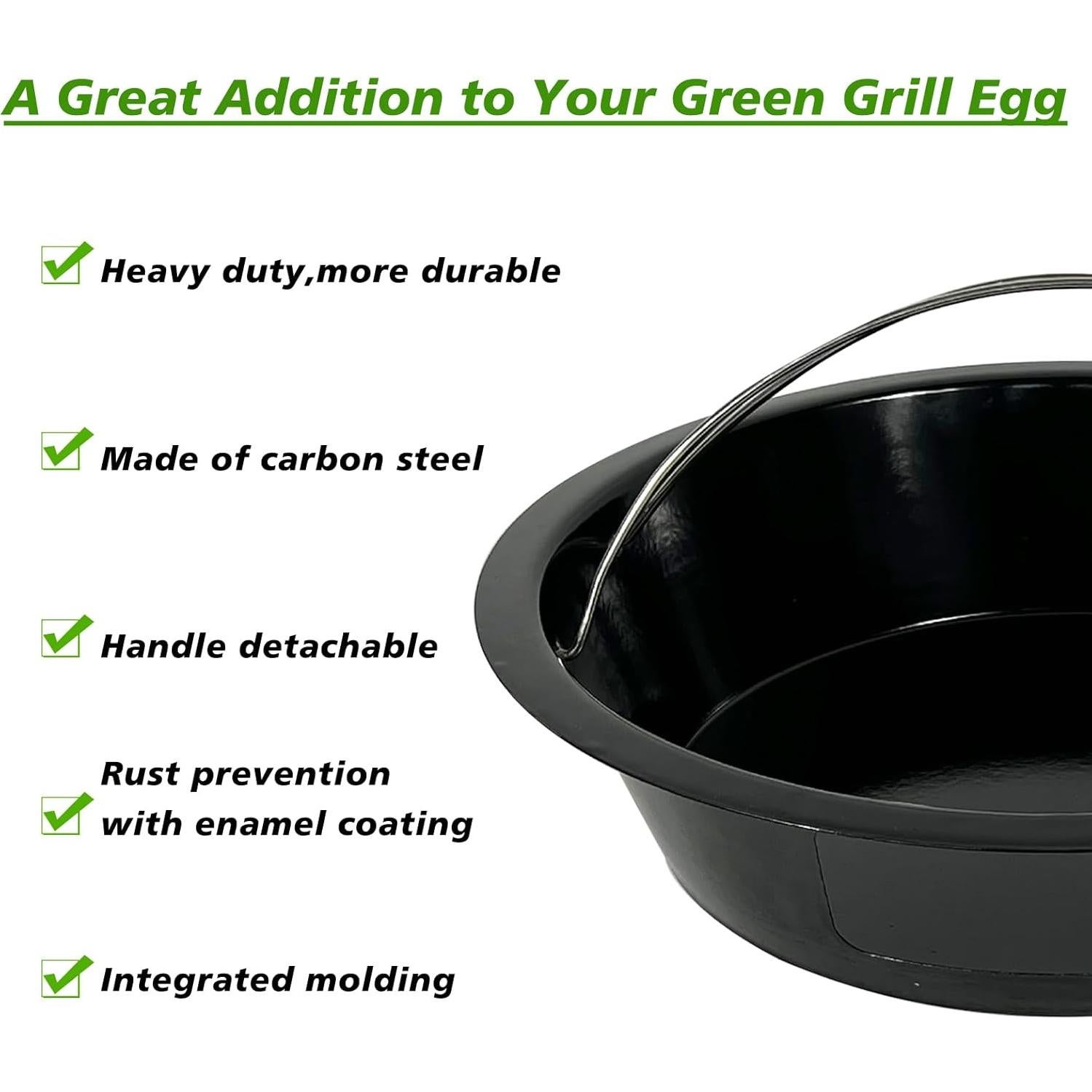 Cubo de Ceniza KAMaster XL con Mango Plegable - Acero al Carbono