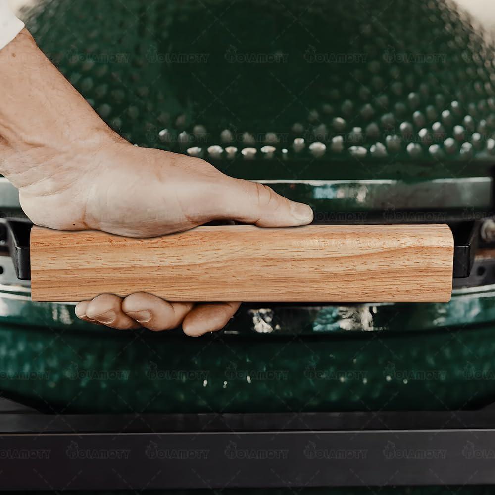 Mango de Madera 22.86 cm DOLAMOTY para Big Green Egg Grande/XLarge/XXLarge