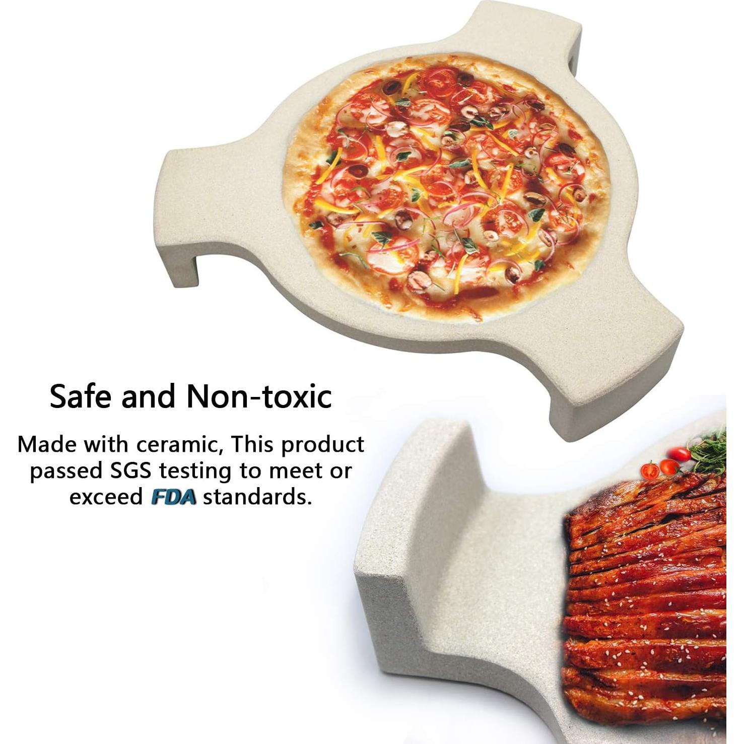 Deflector de Calor Cerámico Hongso 45.72 cm para Parrilla