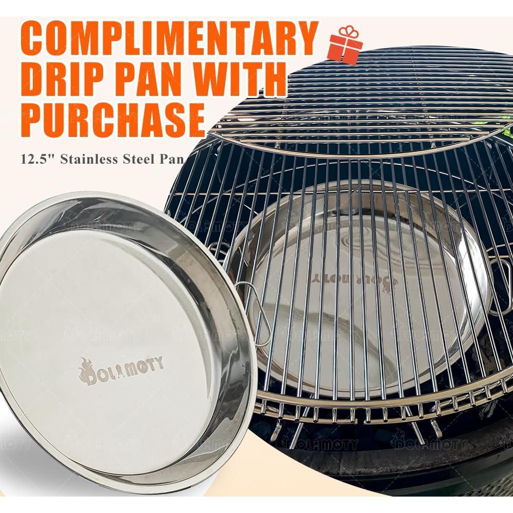 Kit Rack Expansor Acero Inoxidable Big Green Egg Grande 5 Piezas