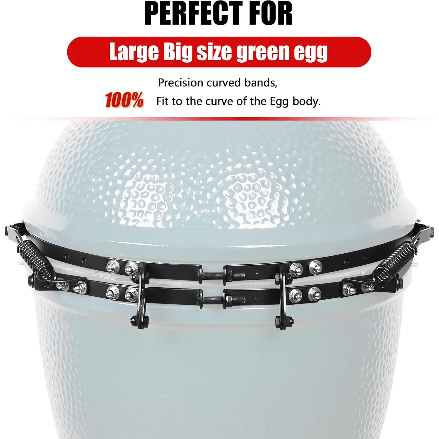 Kit de Bisagra y Banda Vankey para Huevo Verde Grande