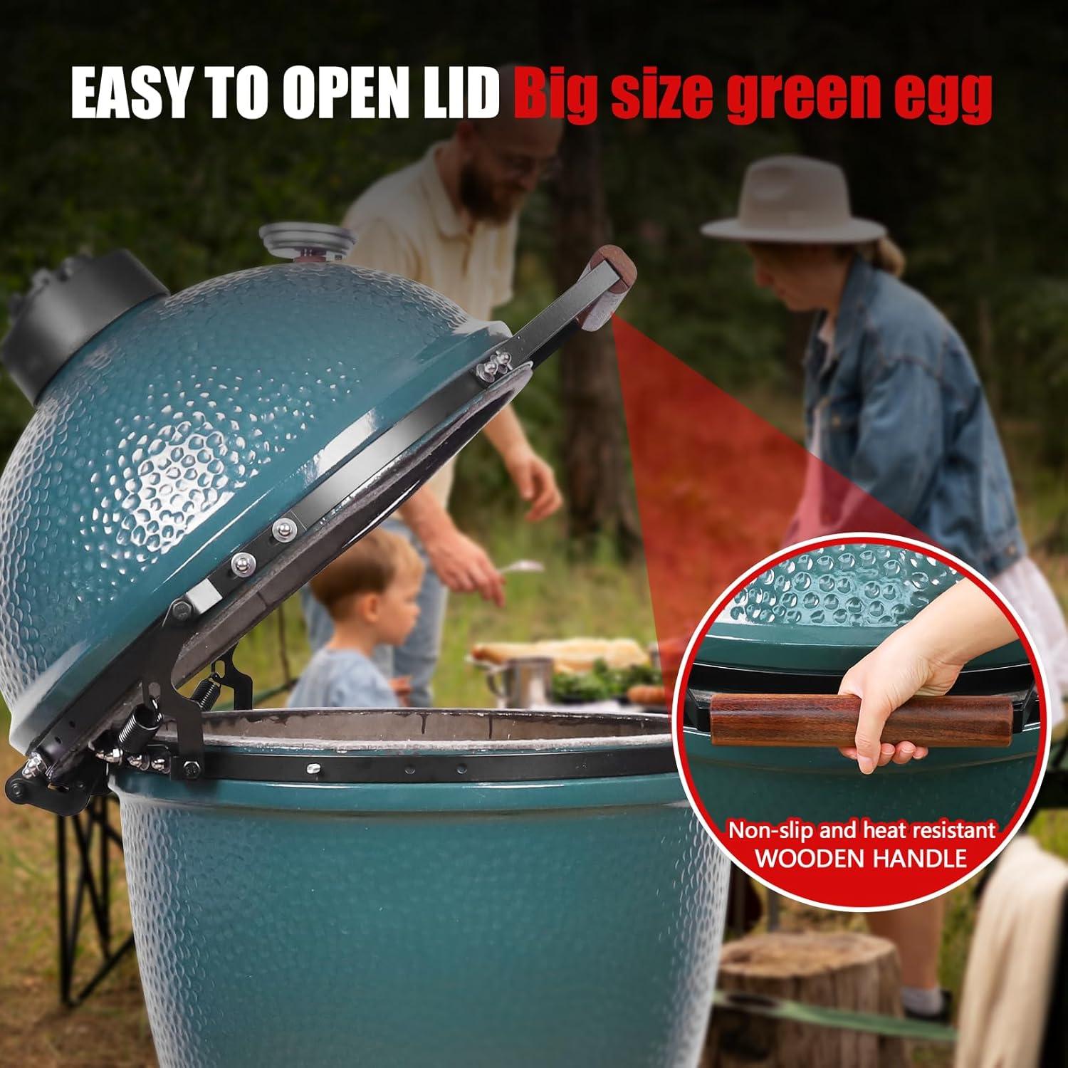 Kit de Bisagra y Banda Vankey para Huevo Verde Grande