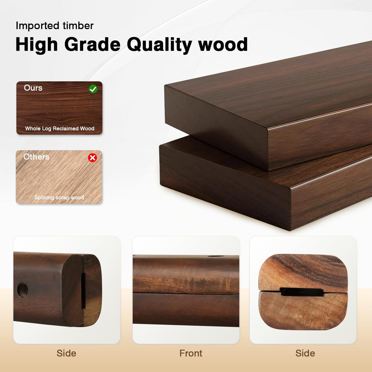 Mango de Madera FOTITM para Big Green Egg 23 cm - Durable