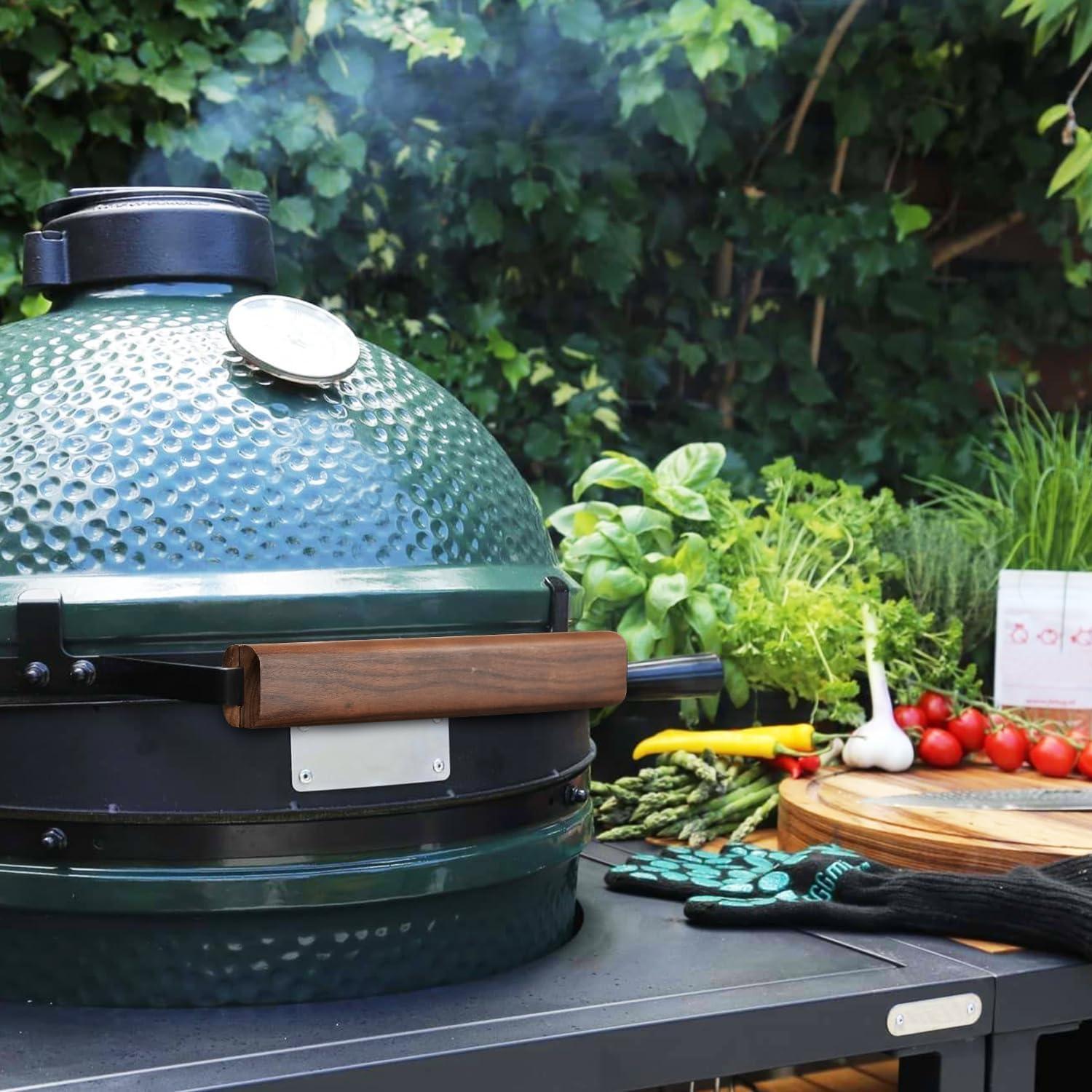 Mango de Madera FOTITM para Big Green Egg 23 cm - Durable