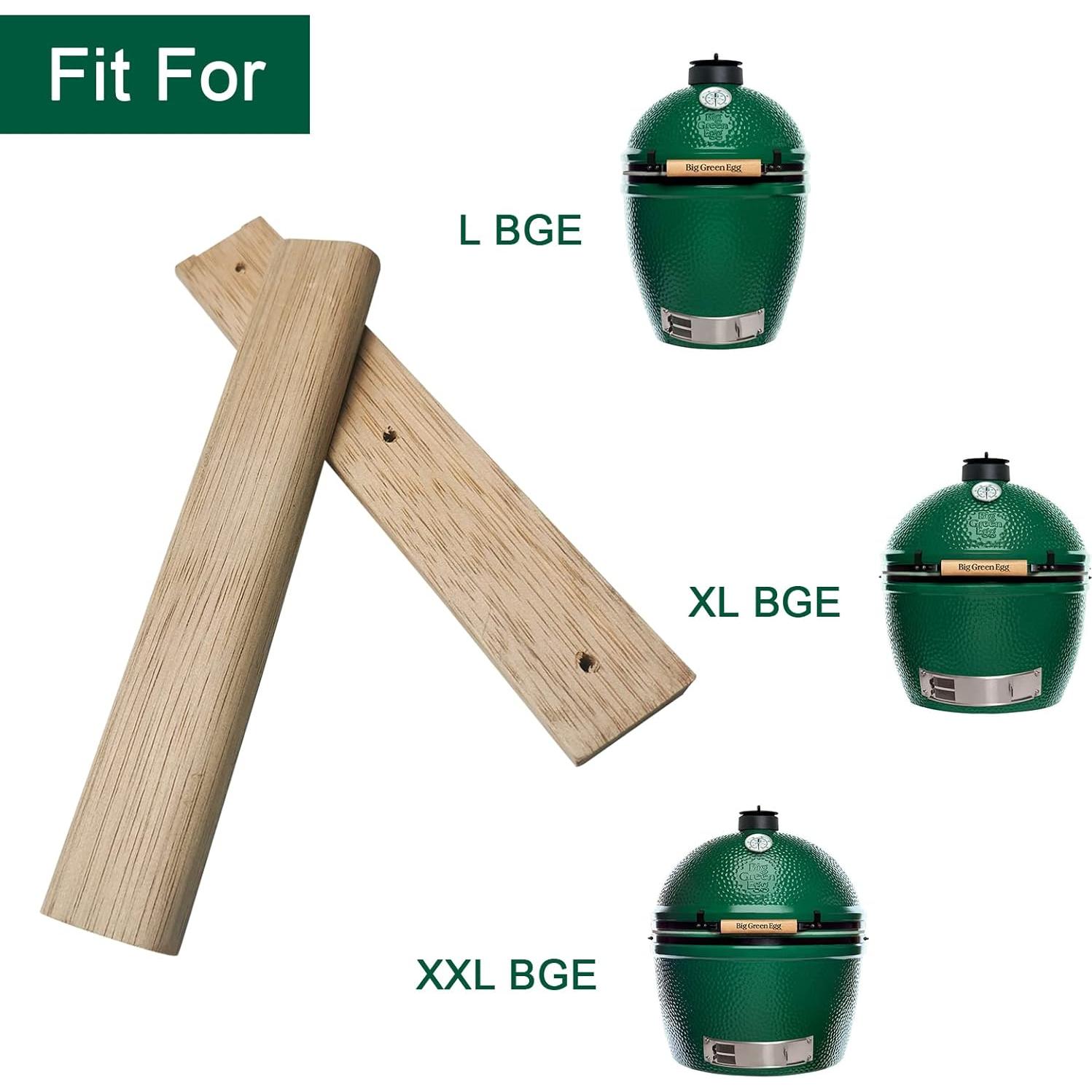 Mango de Madera de Roble 23 cm para Big Green Egg Grande