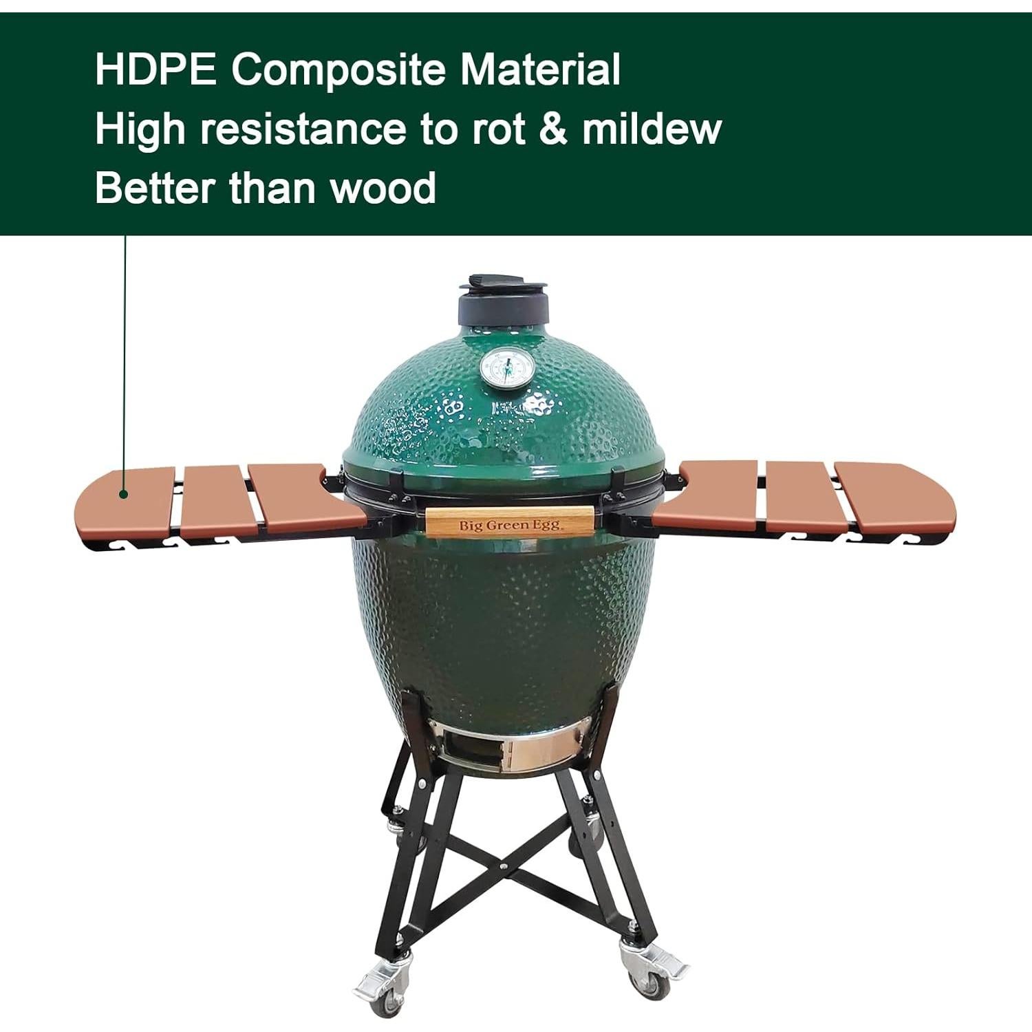 Estantes Laterales Plegables Big Green Egg XL - Quantfire