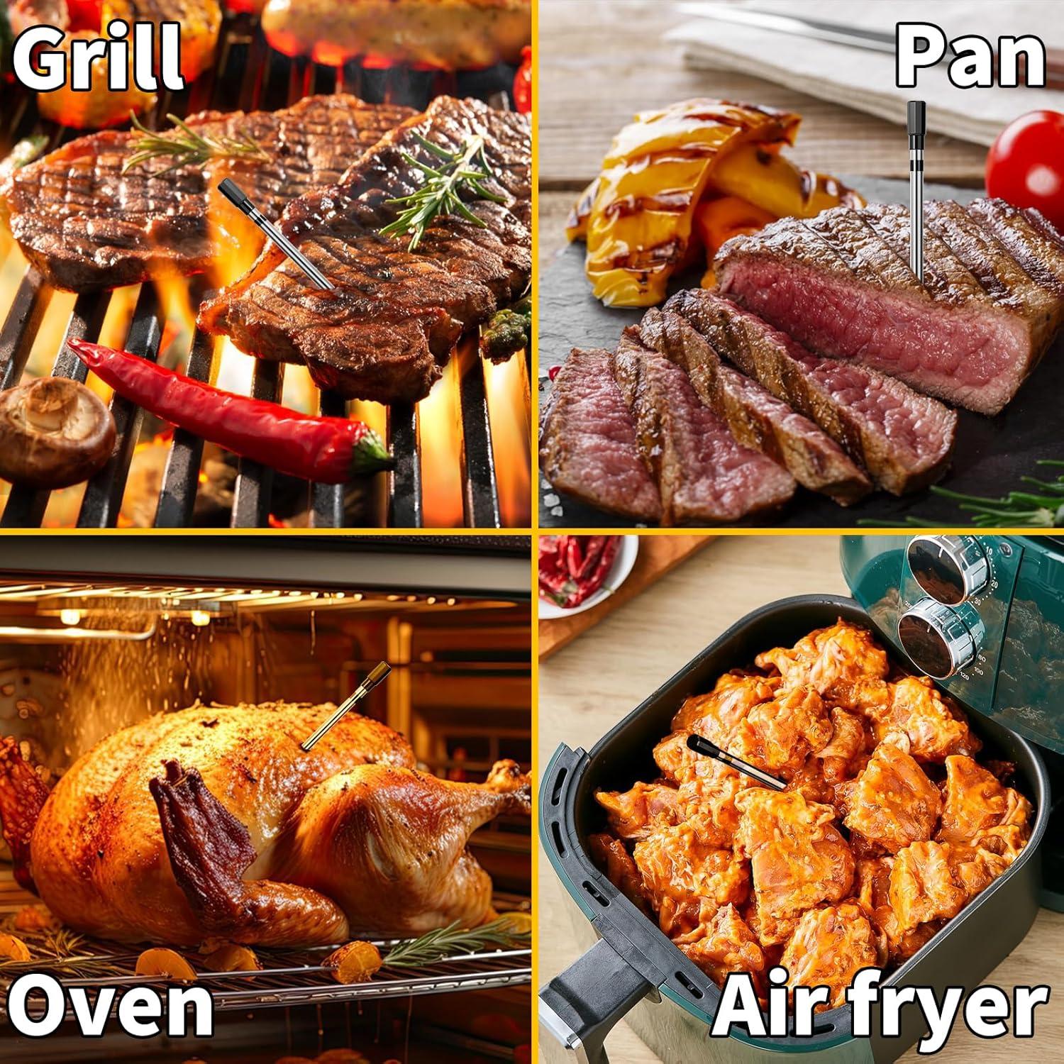 Termómetro de Carne Inalámbrico Judogolf DWX - 500 pies, IP66