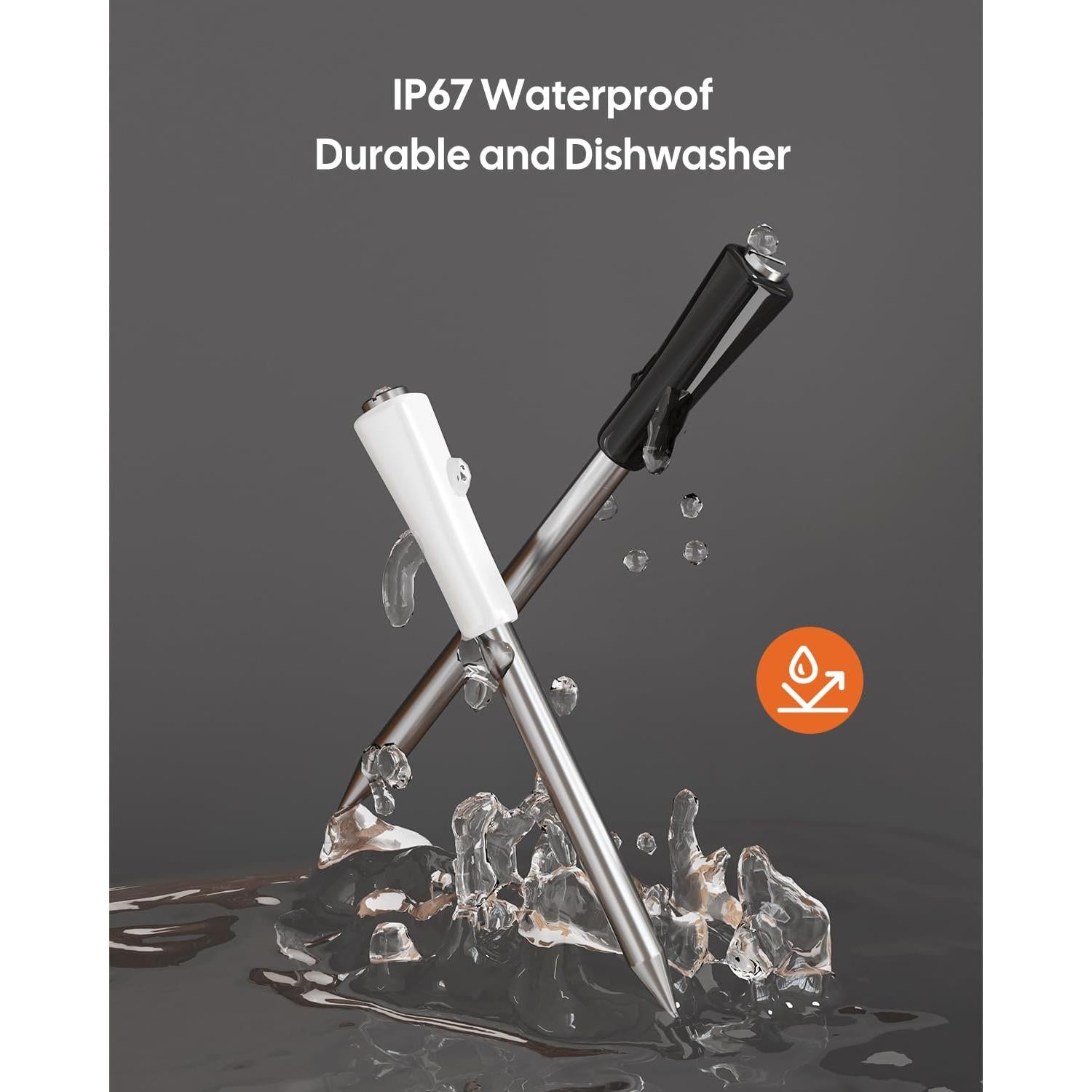 Termómetro de Carne Inalámbrico Fitflavor con Bluetooth y WiFi