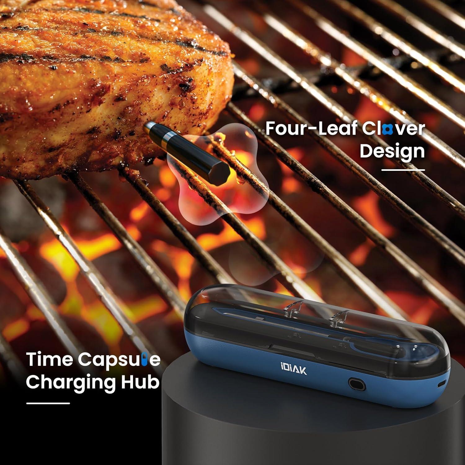 Termómetro de Carne Inalámbrico IDIAK CP10 con Sonda Doble