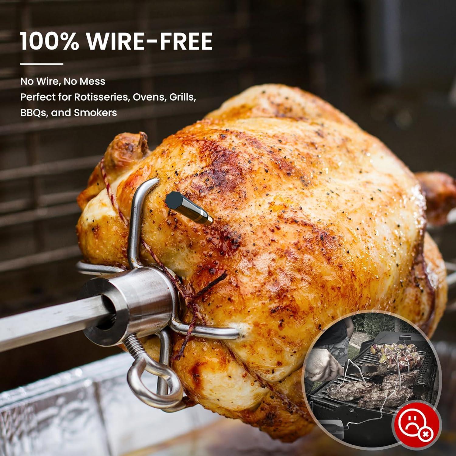 Termómetro de Carne Inalámbrico IDIAK CP10 con Sonda Doble