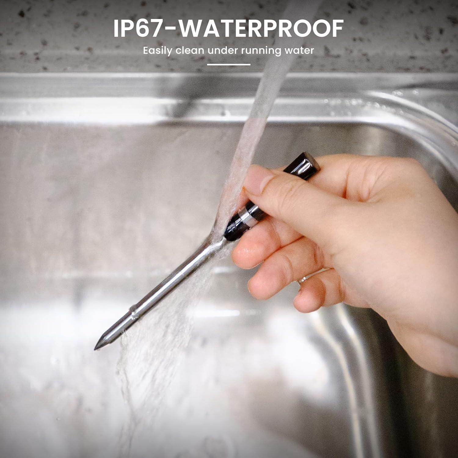 Termómetro de Carne Inalámbrico IDIAK CP10 con Sonda Doble