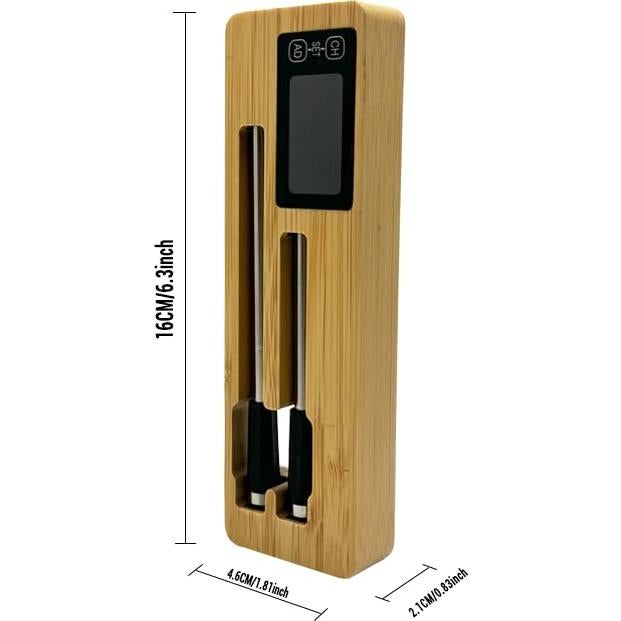 Termómetro de Carne Inalámbrico AiBBQLife con App Bluetooth 5.2