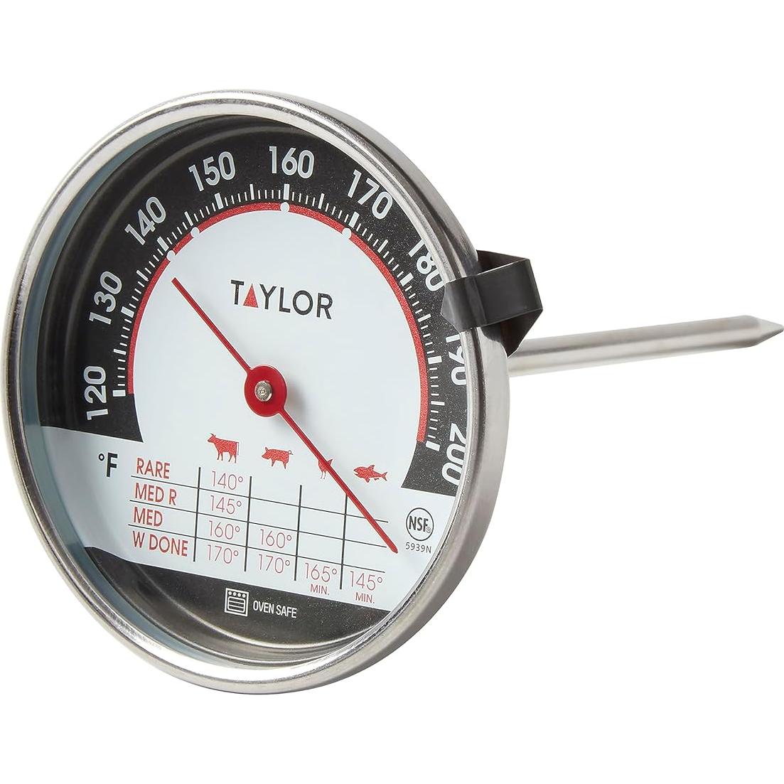 Juego de Termómetros de Cocina Taylor 3 Piezas Digital y Analógico