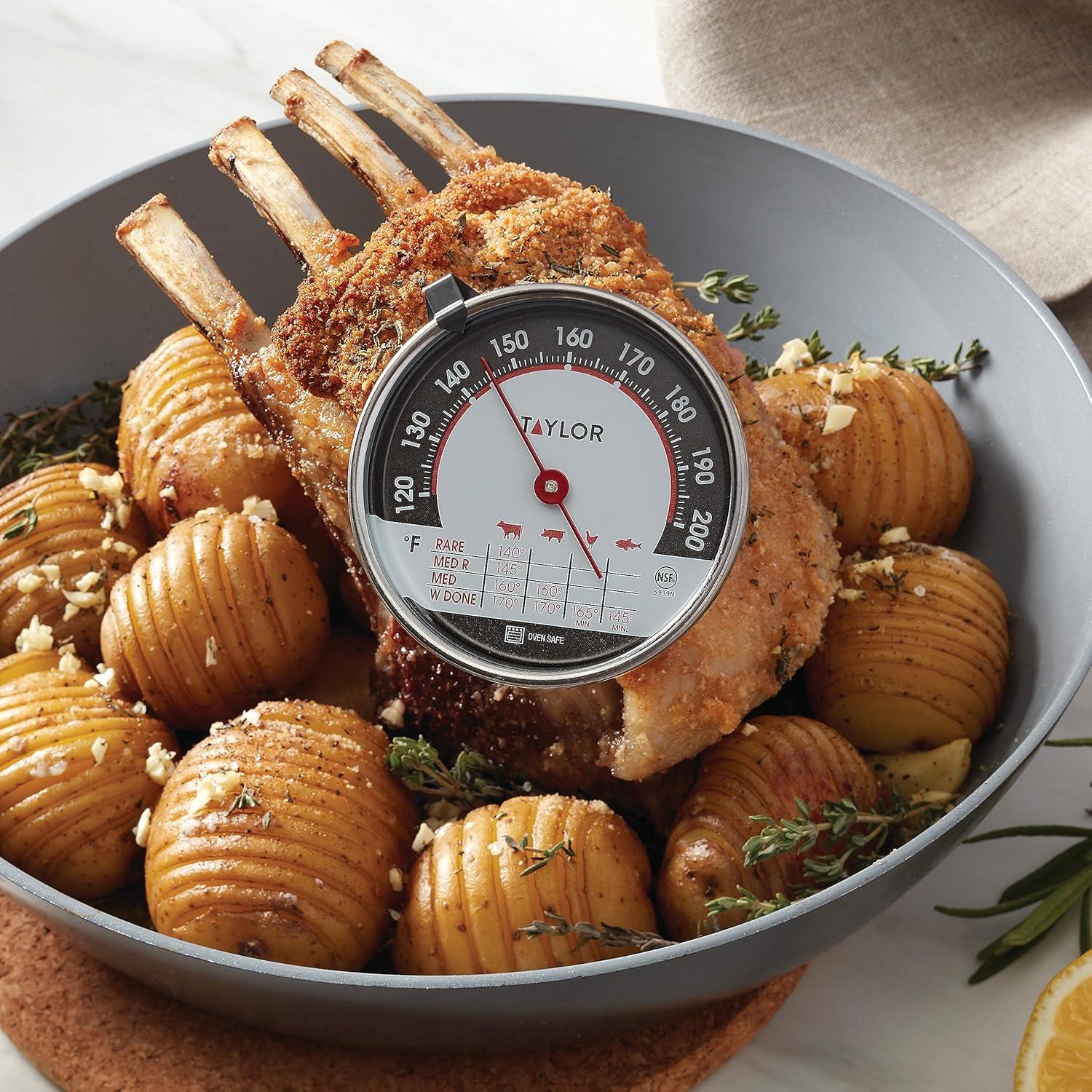 Juego de Termómetros de Cocina Taylor 3 Piezas Digital y Analógico