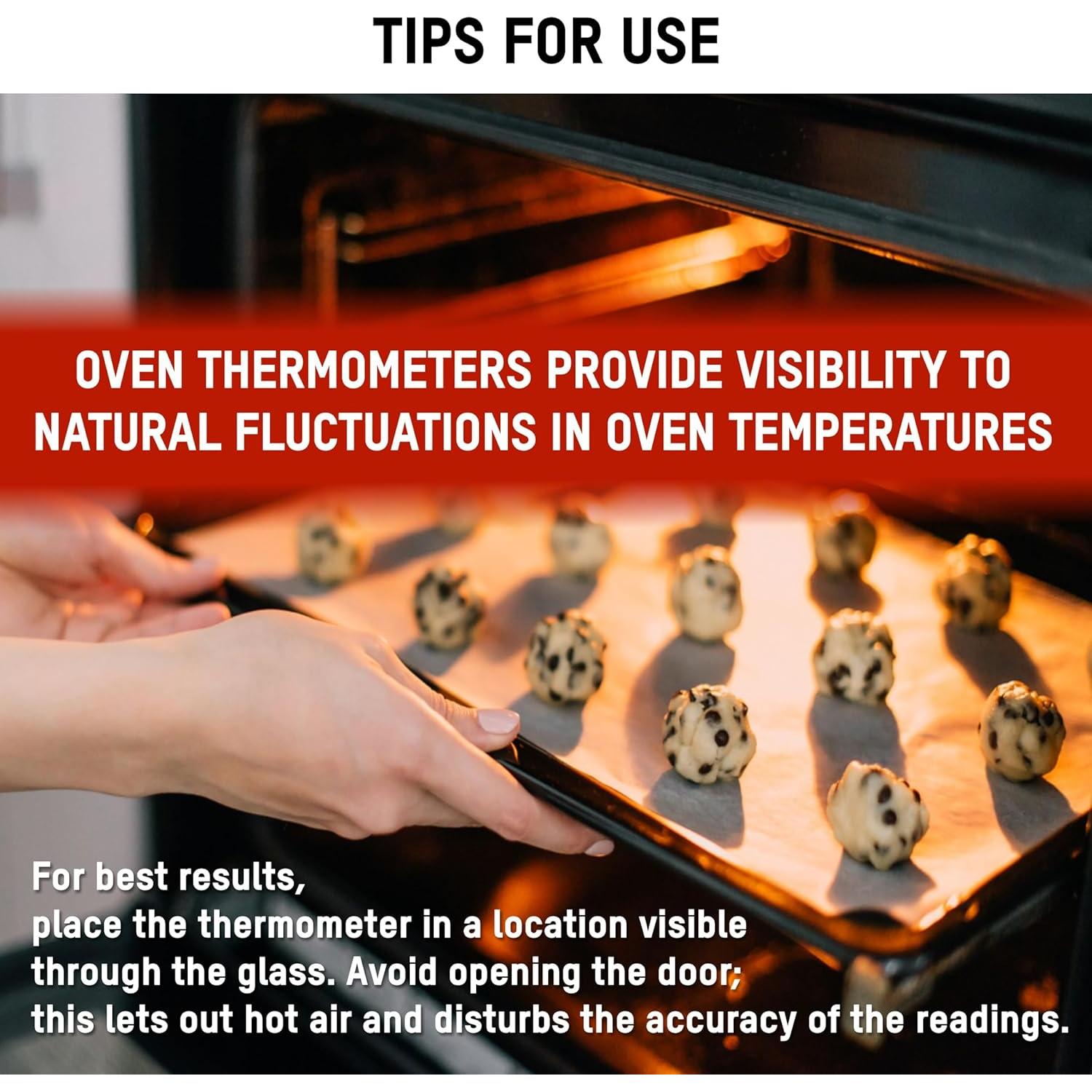 Termómetro de horno analógico Taylor 3506 2.5" acero inoxidable