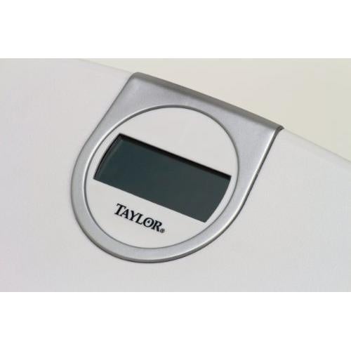 Escala de Baño Digital Taylor 150 kg LCD Blanca 29.2x29.6 cm
