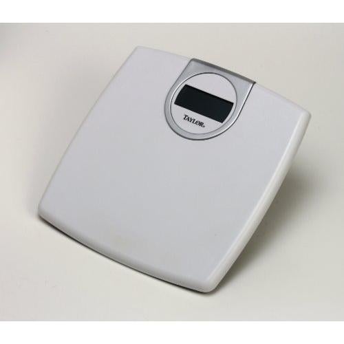 Escala de Baño Digital Taylor 150 kg LCD Blanca 29.2x29.6 cm