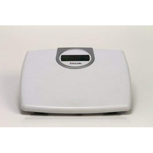 Escala de Baño Digital Taylor 150 kg LCD Blanca 29.2x29.6 cm