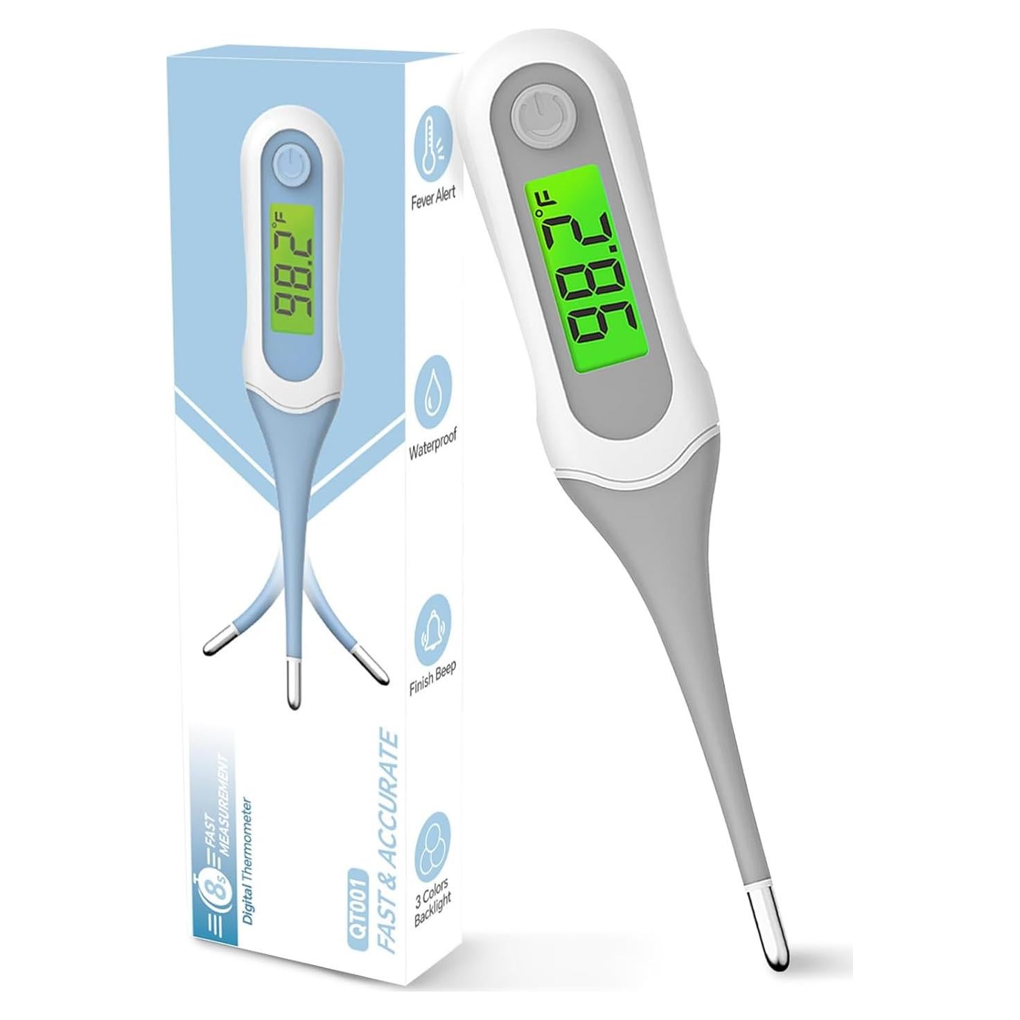 Termómetro Digital Oral Fiemack 8 Segundos Punta Flexible