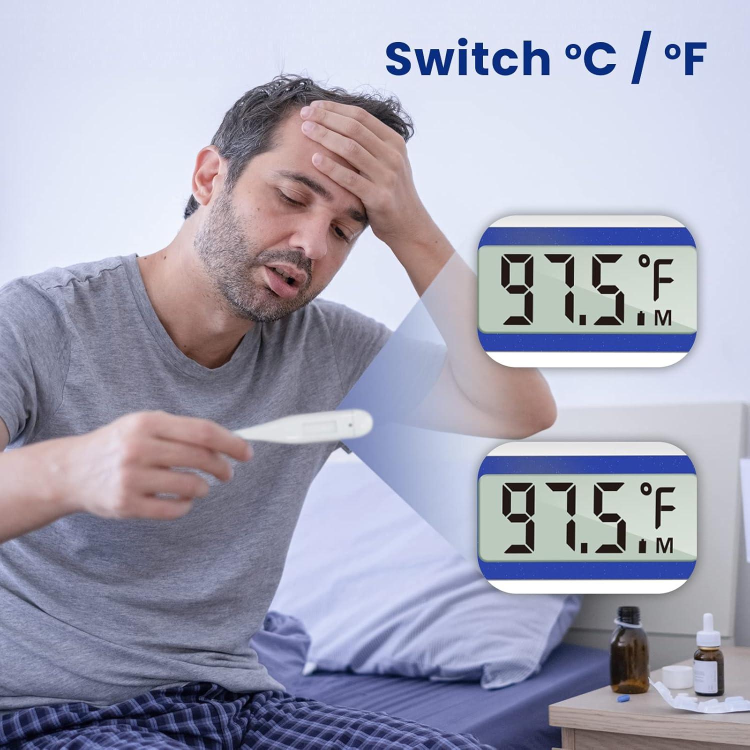 Termómetro Digital Femometer para Adultos y Niños - Azul