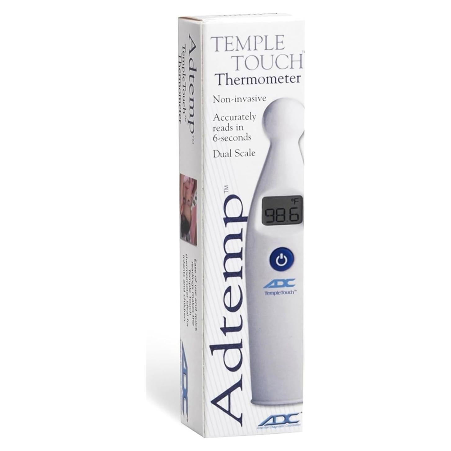 Termómetro de contacto temporal Adtemp 427 LCD 6 seg