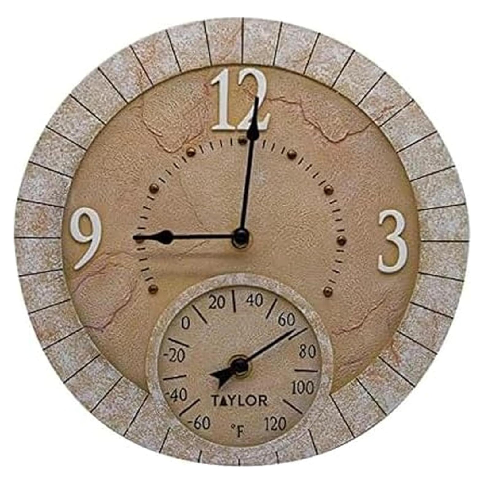 Reloj Termómetro de Resina Taylor 35.56 cm Multicolor