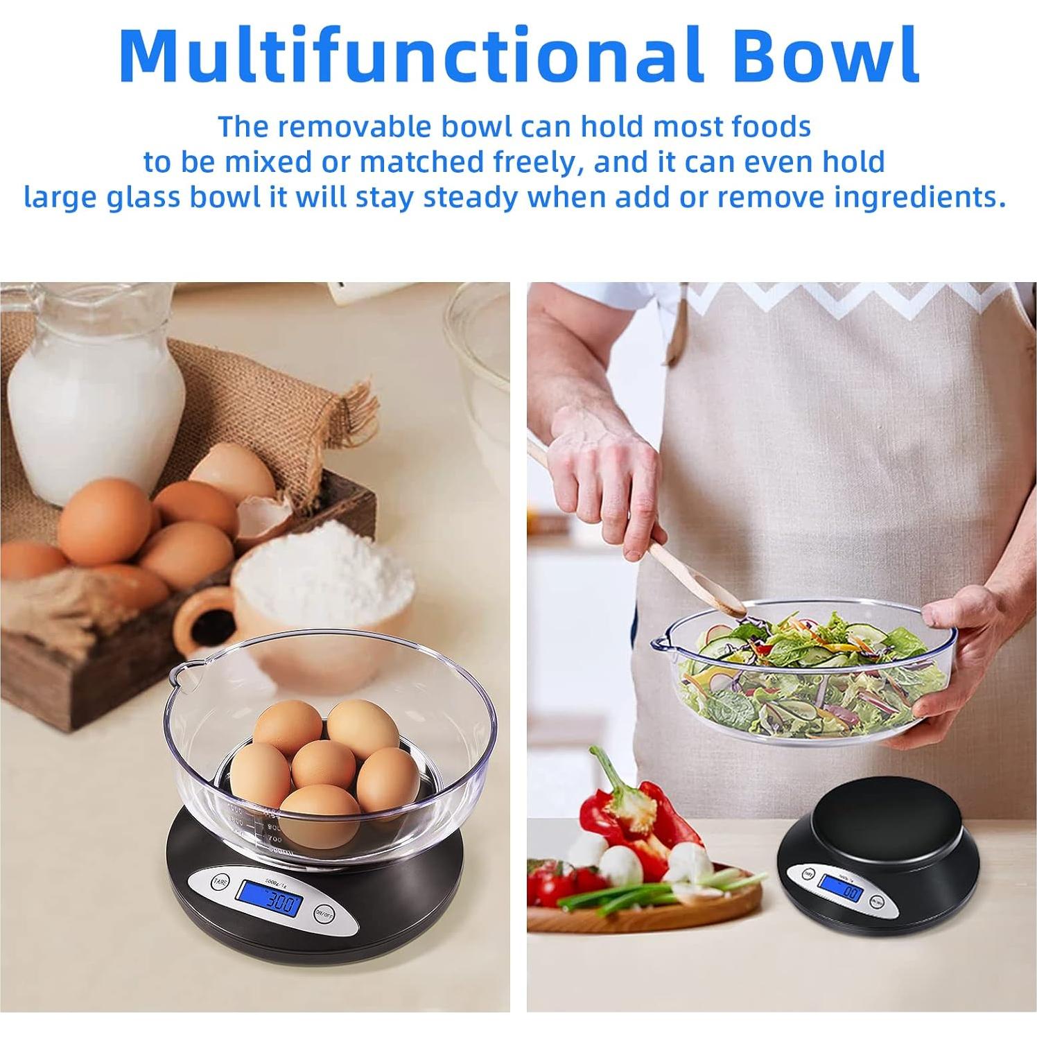 Balanza Digital de Cocina THINKSCALE 5000g Alta Precisión