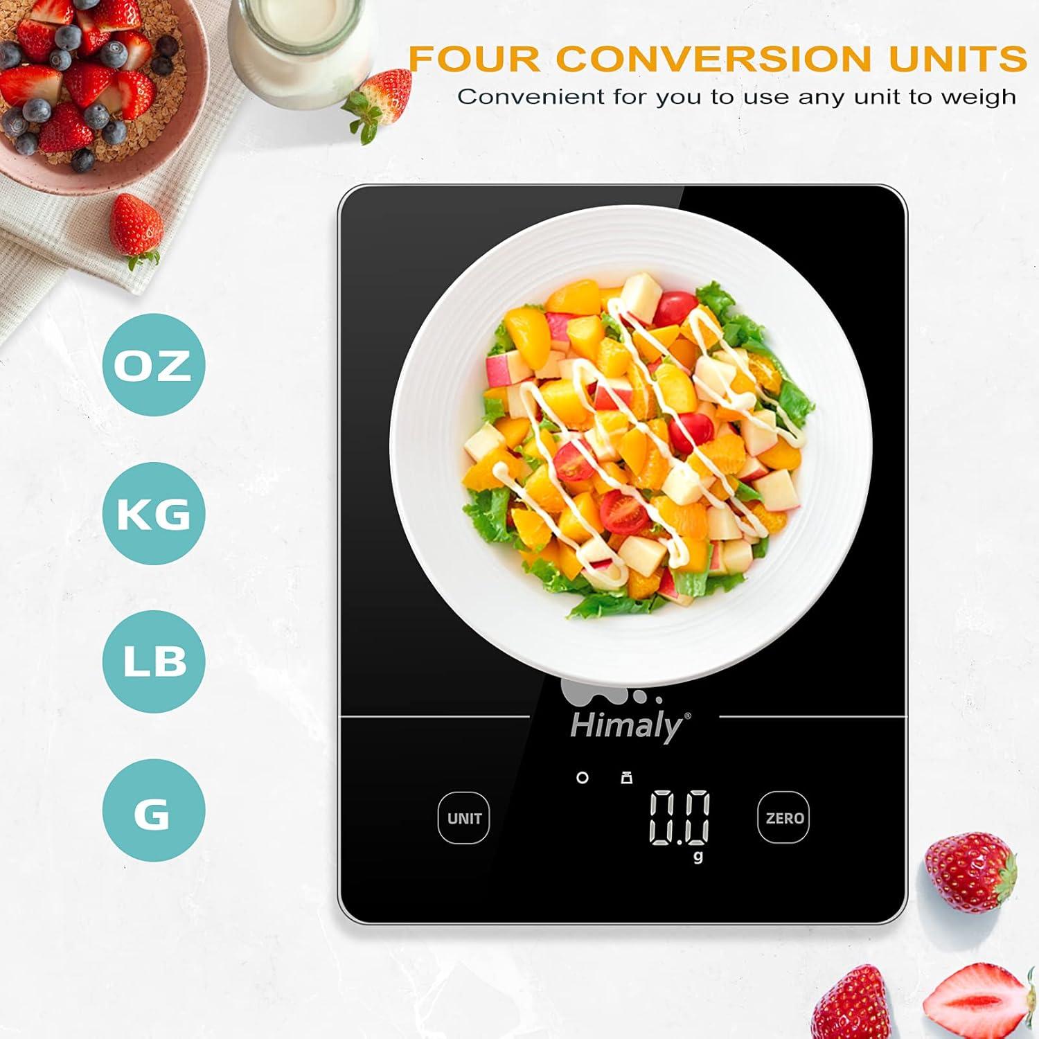 Báscula de Cocina Digital Himaly F20 con Pantalla LCD 5kg