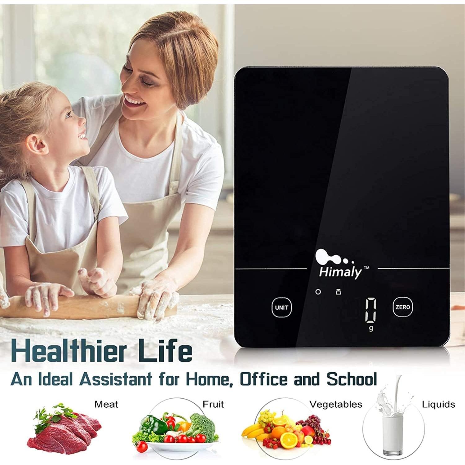 Báscula de Cocina Digital Himaly F20 con Pantalla LCD 5kg