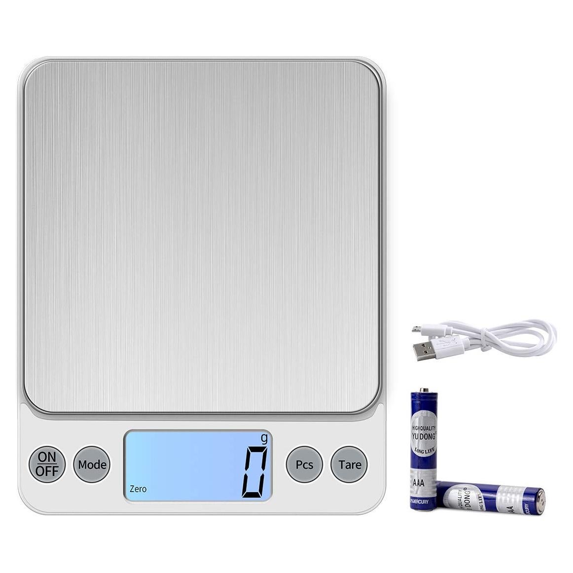 Báscula Digital de Cocina KUBEI 10kg/1g Pantalla LCD