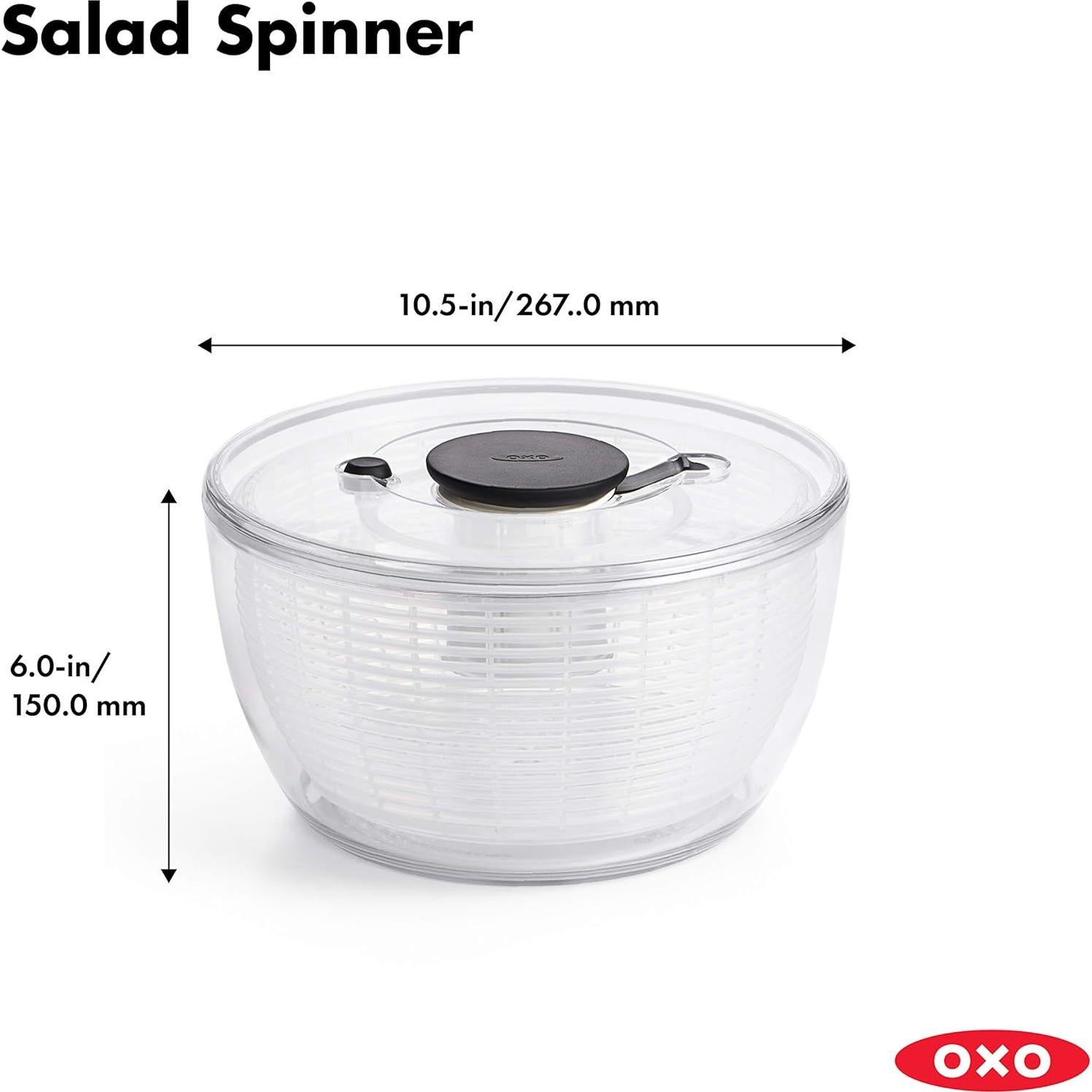 Balanza de Alimentos OXO Good Grips Acero Inoxidable 5 kg y Escurridor de Ensalada 5.88 L