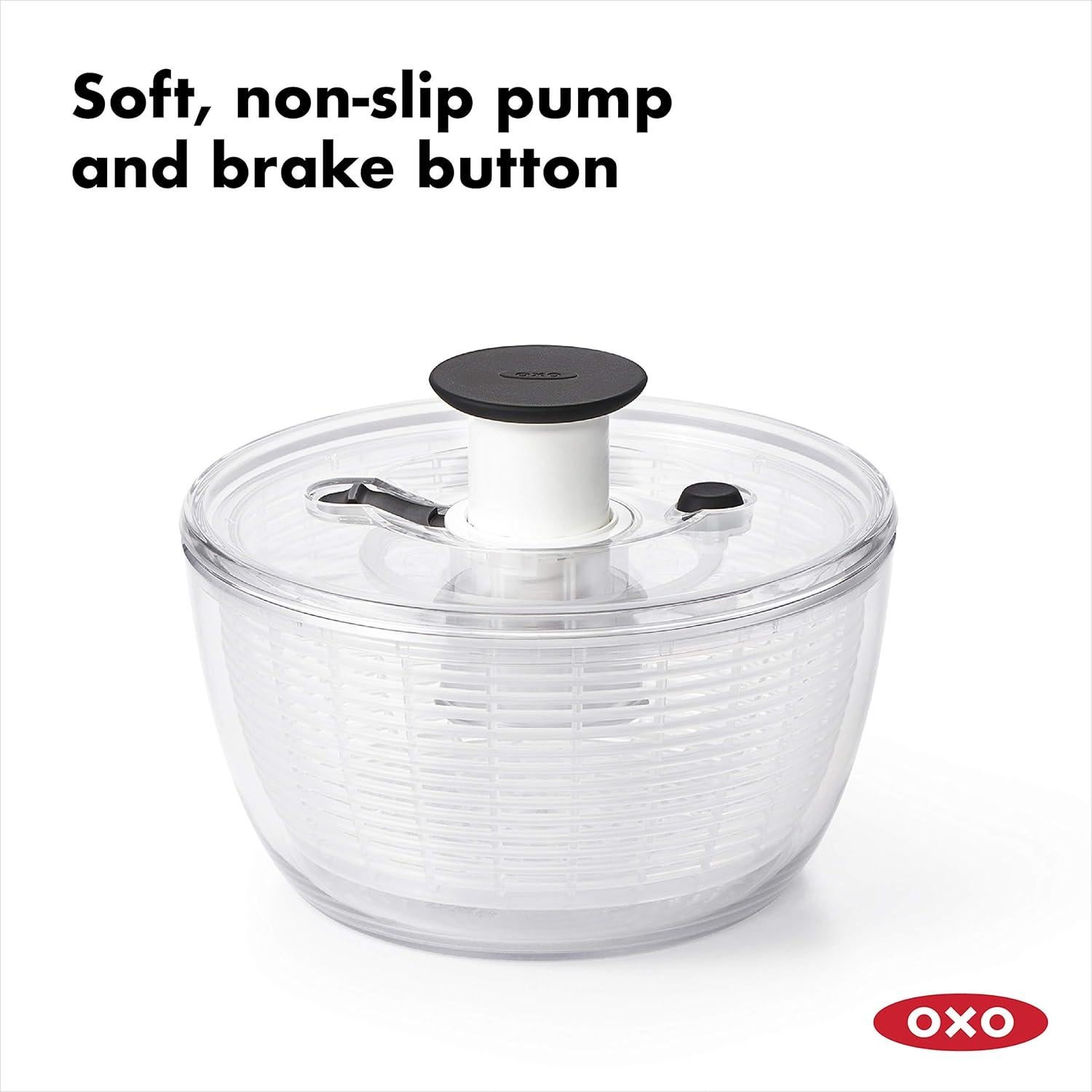 Balanza de Alimentos OXO Good Grips Acero Inoxidable 5 kg y Escurridor de Ensalada 5.88 L
