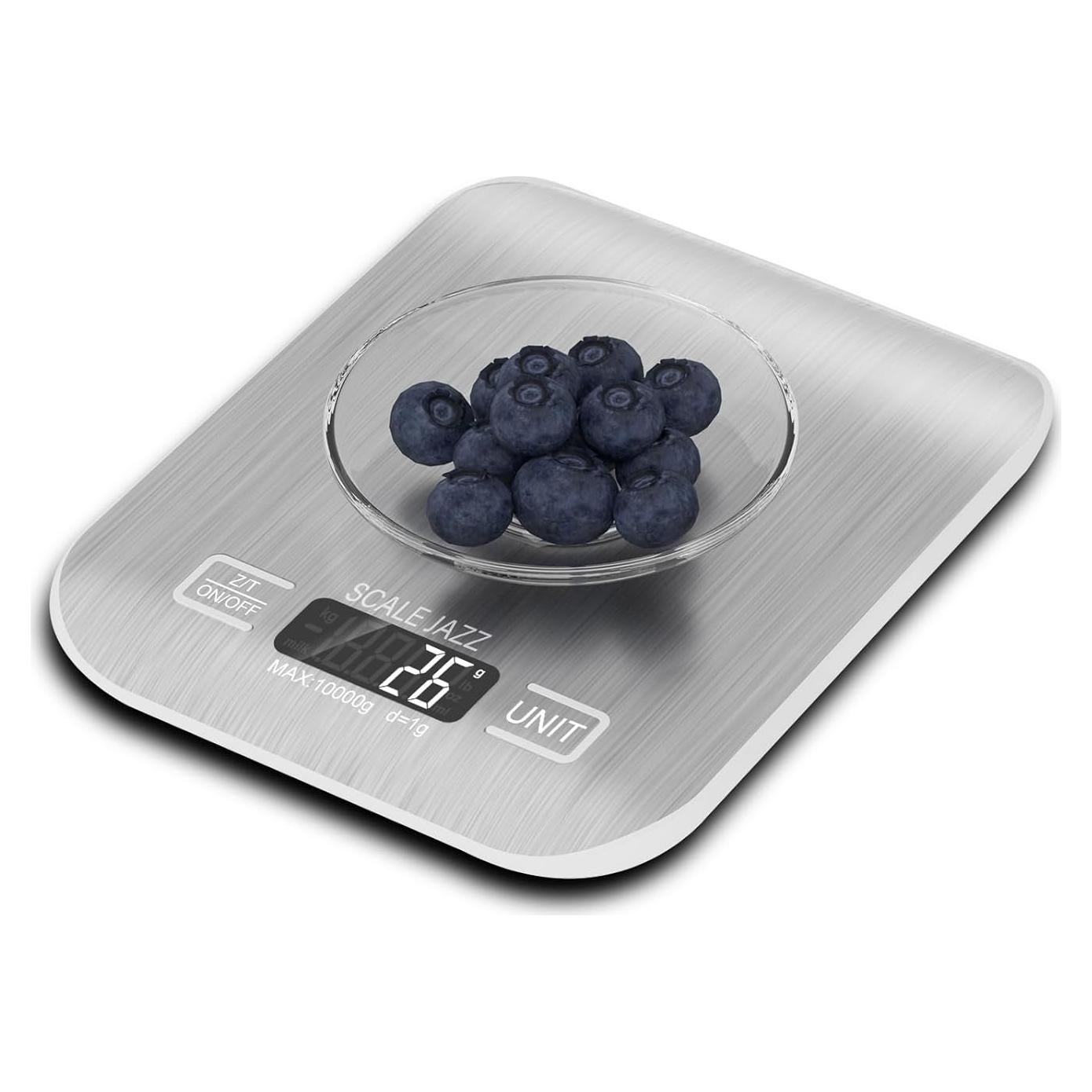 Balanza Digital de Cocina GANLIN GL-2012 10kg Acero Inoxidable