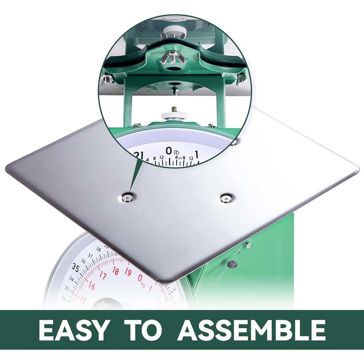 Balanza Mecánica Tada 110 lb (49.9 kg) Acero Inoxidable