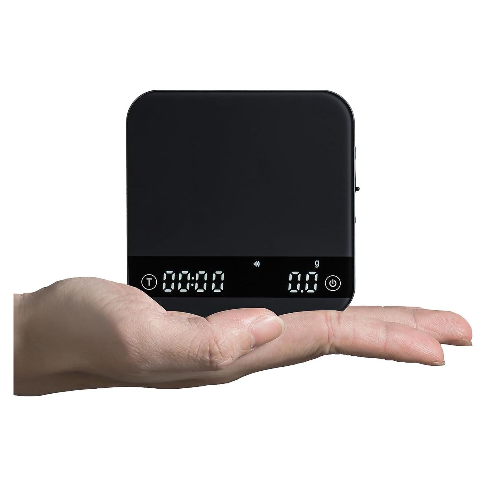 Balanza de Café KitchenTour K112 con Temporizador 0.1g/2000g