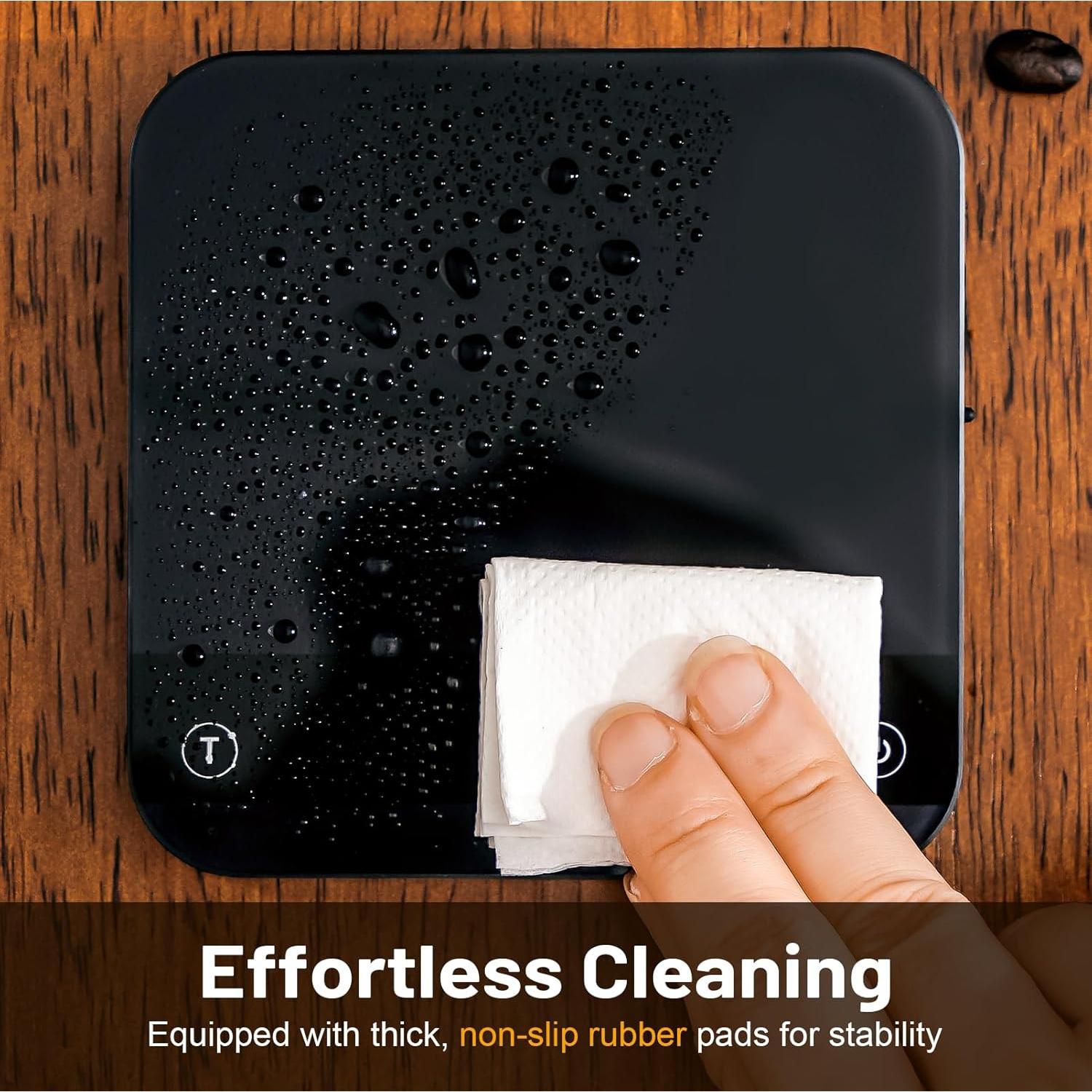 Balanza de Café KitchenTour K112 con Temporizador 0.1g/2000g