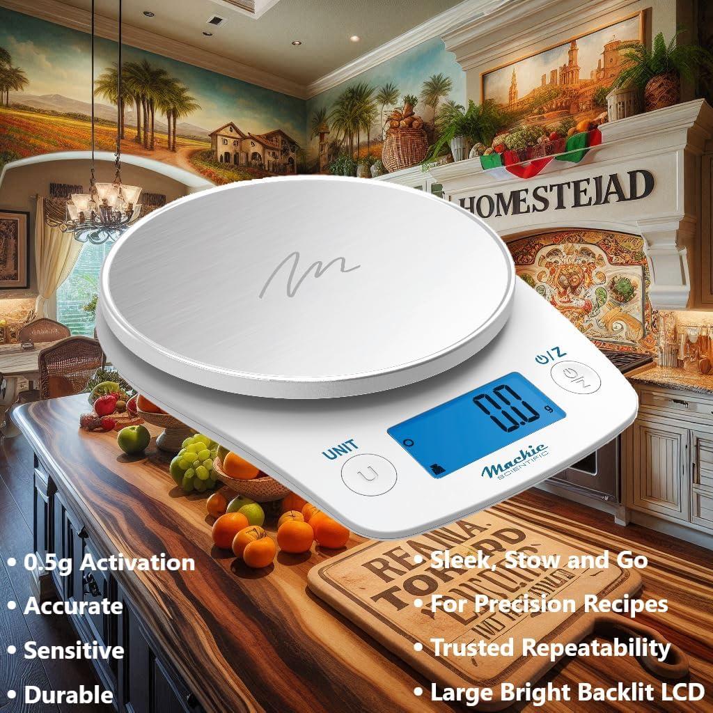 Escala de Cocina NutraTrack C19 - 5.44 kg - Vidrio Templado