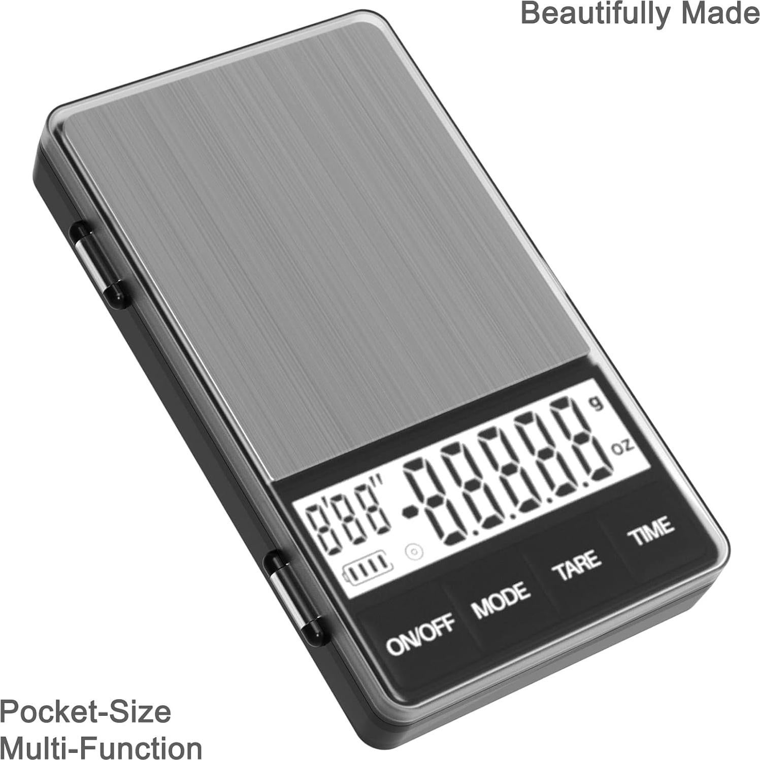 Báscula Digital de Espresso MAXUS BREW 1000g con Temporizador