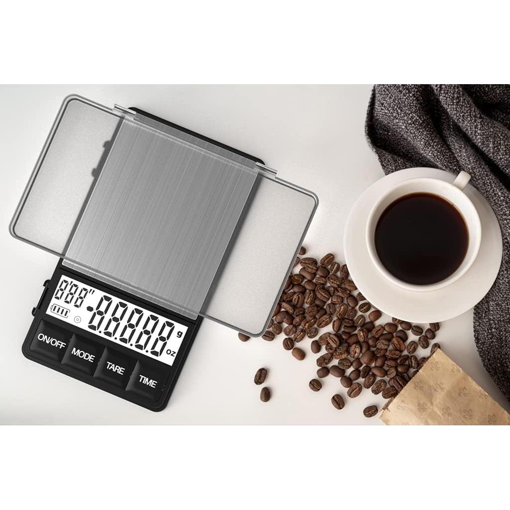 Báscula Digital de Espresso MAXUS BREW 1000g con Temporizador