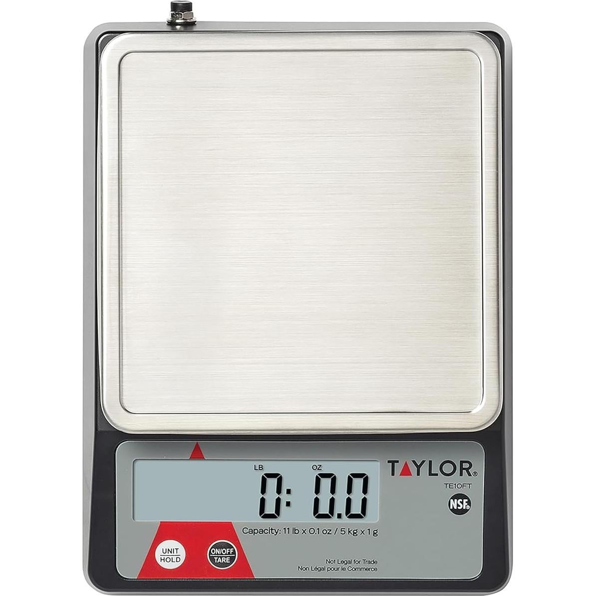 Balanza Digital Taylor TE10FT 5 kg con Función de Tara y Retención