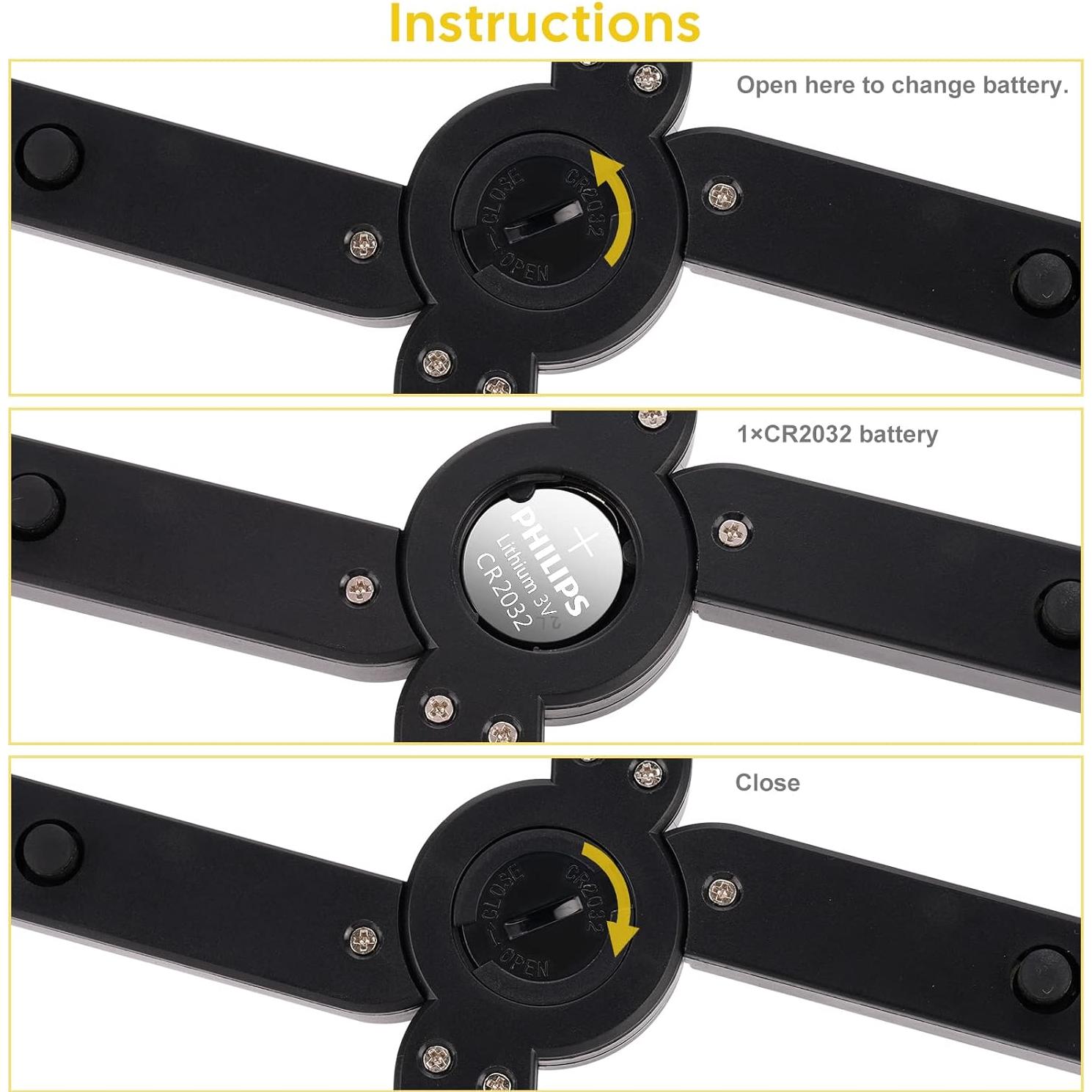 Báscula de Cocina Digital Plegable Brynnl 5 Unidades LCD Negra