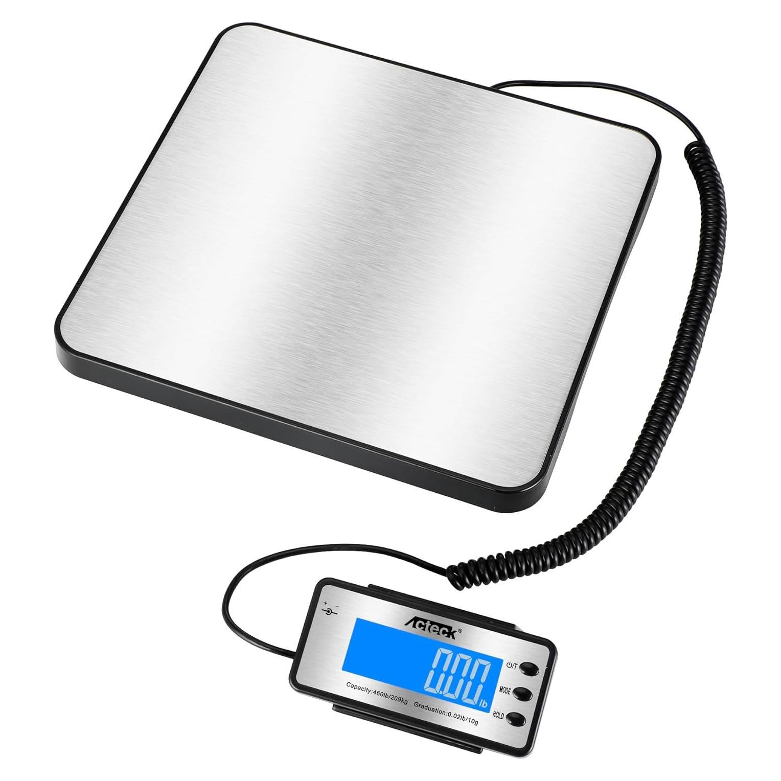 Balanza Postal Digital ACTECK 209.44 kg x 28.35 g Acero Inoxidable