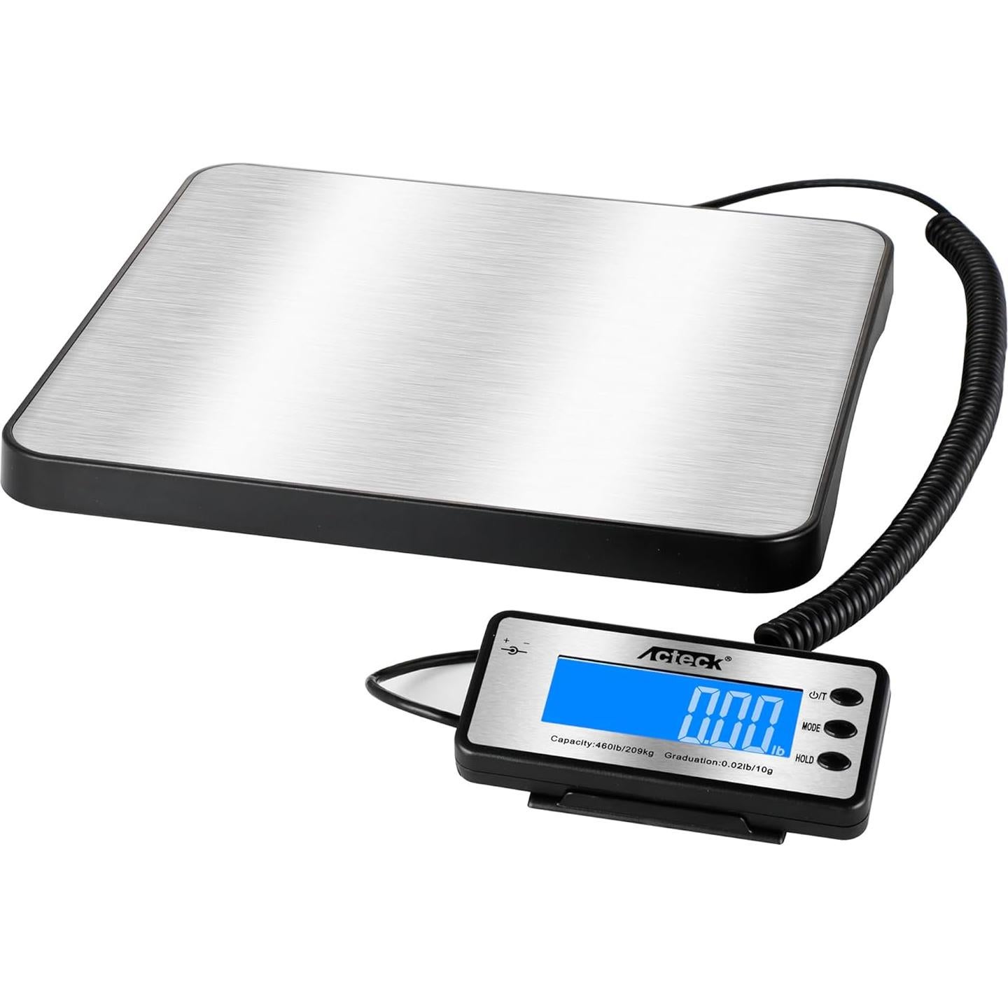 Balanza Postal Digital ACTECK 209.44 kg x 28.35 g Acero Inoxidable