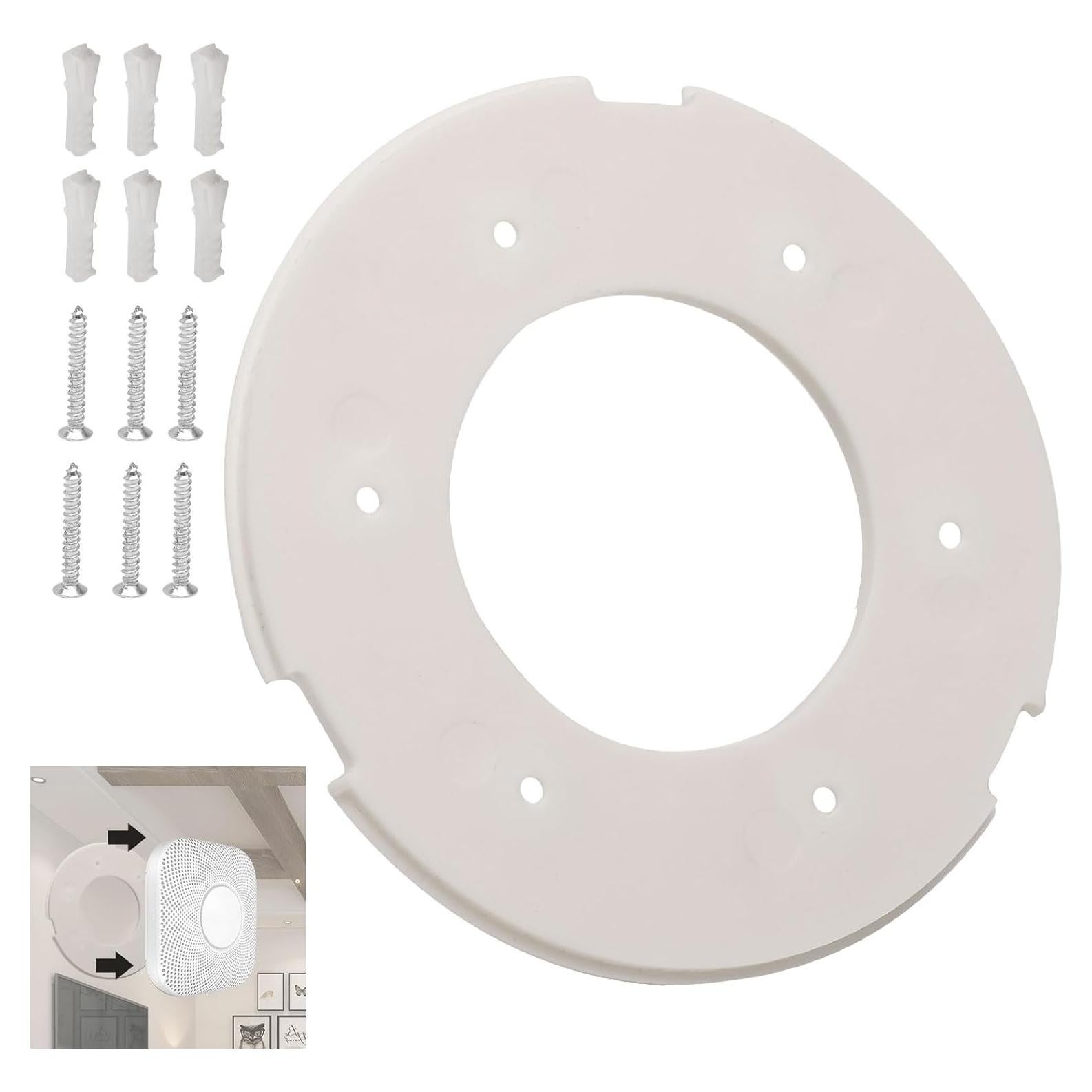 Placa de Montaje Reemplazo ZHIXING para Google Nest Protect 2da Gen